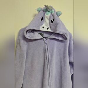Pj Couture Lavender Plush Onesie